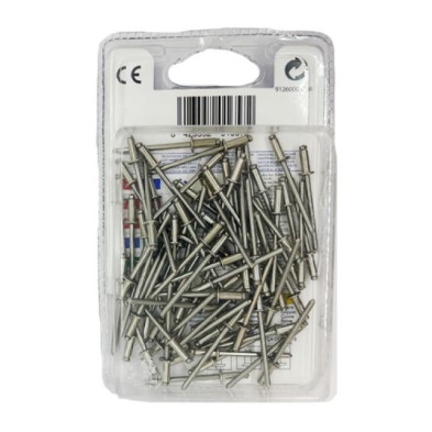 Blister remache inox 304 ø 4,8x12 mm