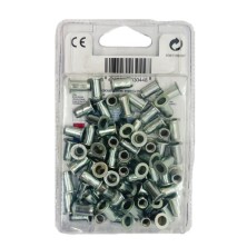 Blister remache tuerca acero c/ancha m-6