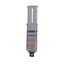 Jeringa doble loxeal superlox adh.acril.poliolefinas 25 ml