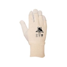Par guantes cuero flor cabra ref.418 talla 8