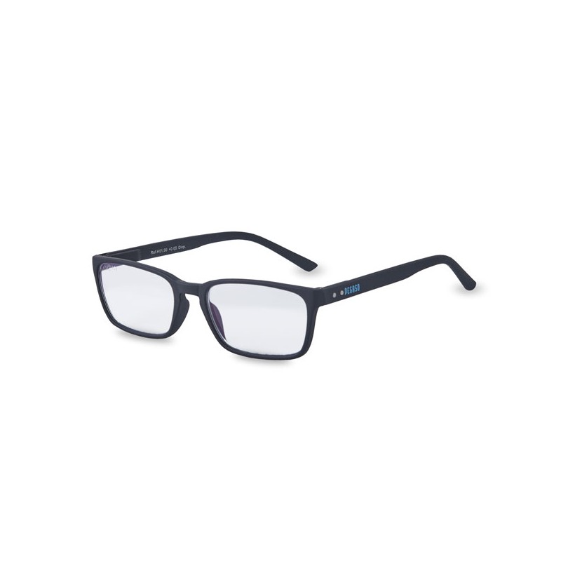 Gafas bluestop solid pure black +2,5 diop mod. h01