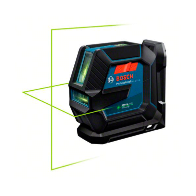 Nivel laser linea verde  gll 2-15g + lb10 prof.