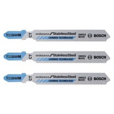 Blister 3 hojas sierra calar bosch t118ahm inox.