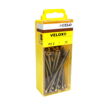 Caja brico tornillo velox 3,0x20mm bricom.