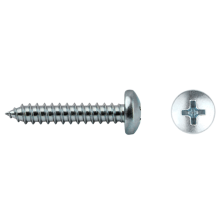 Tornillo chapa din-7981 ø 4,8x45mm (nº 10x1-3/4") zinc.