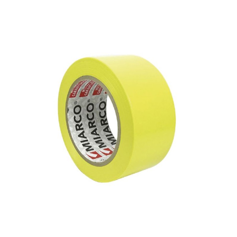 Rollo cinta señalizacion 50mm x 33m amarillo