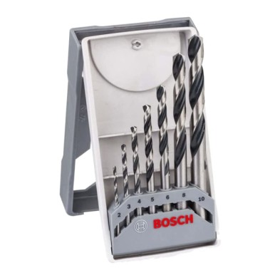 Set 7 brocas p/metal hss pointteq 㘠2-10 mm ref.2608577347