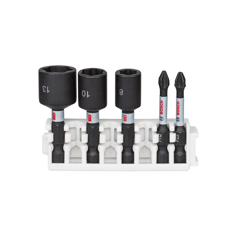 Set 5 puntas atorn.impacto ph2-pz2-vasos 50mm ref.2608522350