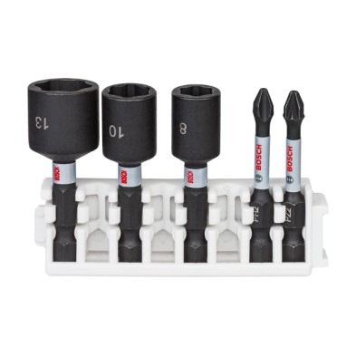 Set 5 puntas atorn.impacto ph2-pz2-vasos 50mm ref.2608522350