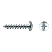 Tornillo chapa din-7981 ø 6,3x13mm (nº 14x1/2") zinc.