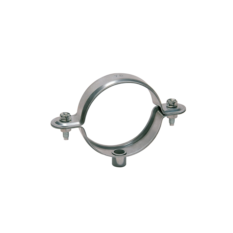 Abrazadera metalica desagüe ø 125 mm (embalaje de 50 unidades)
