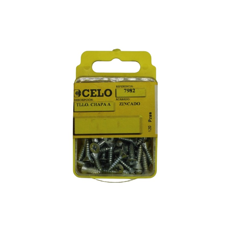 Caja brico tornillo din-7982 4,2x16mm zn'