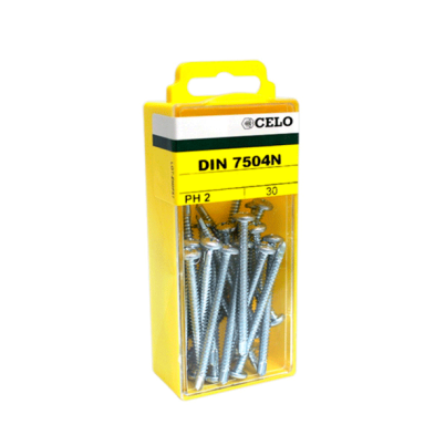 Caja brico tornillo din-7504n 4,2x16mm zn