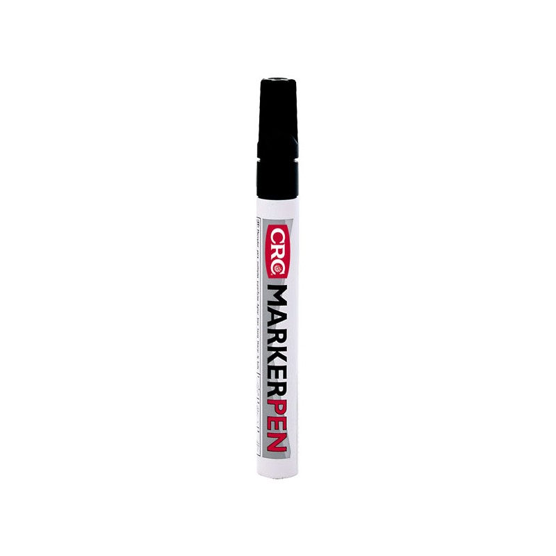 Rotulador pintura permanente crc marker pen negro 8 gr.