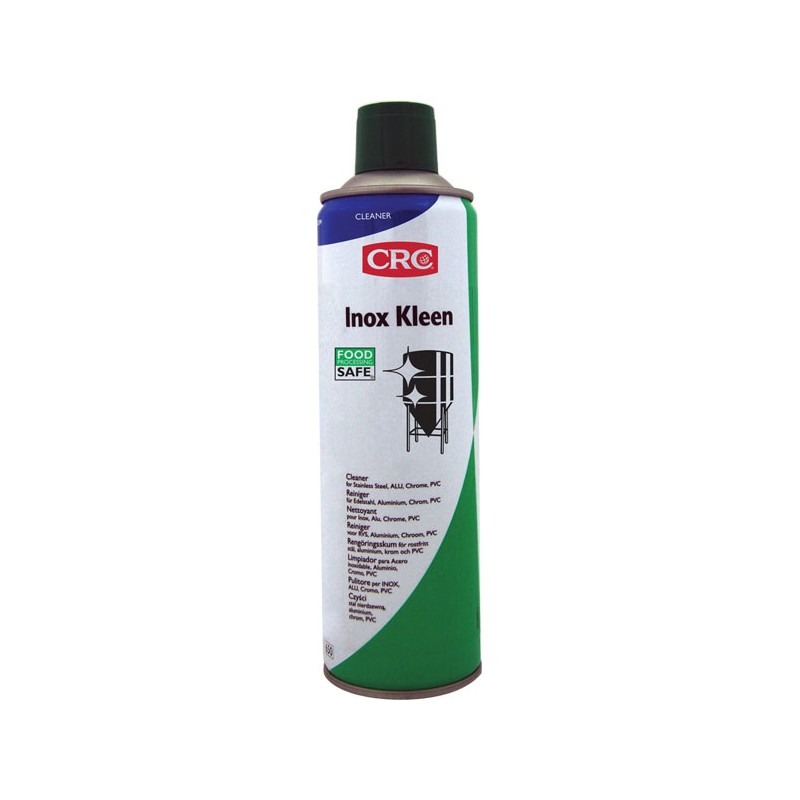 Bote spray limpiador de acero inox.alu.pvc inox kleen 500 ml