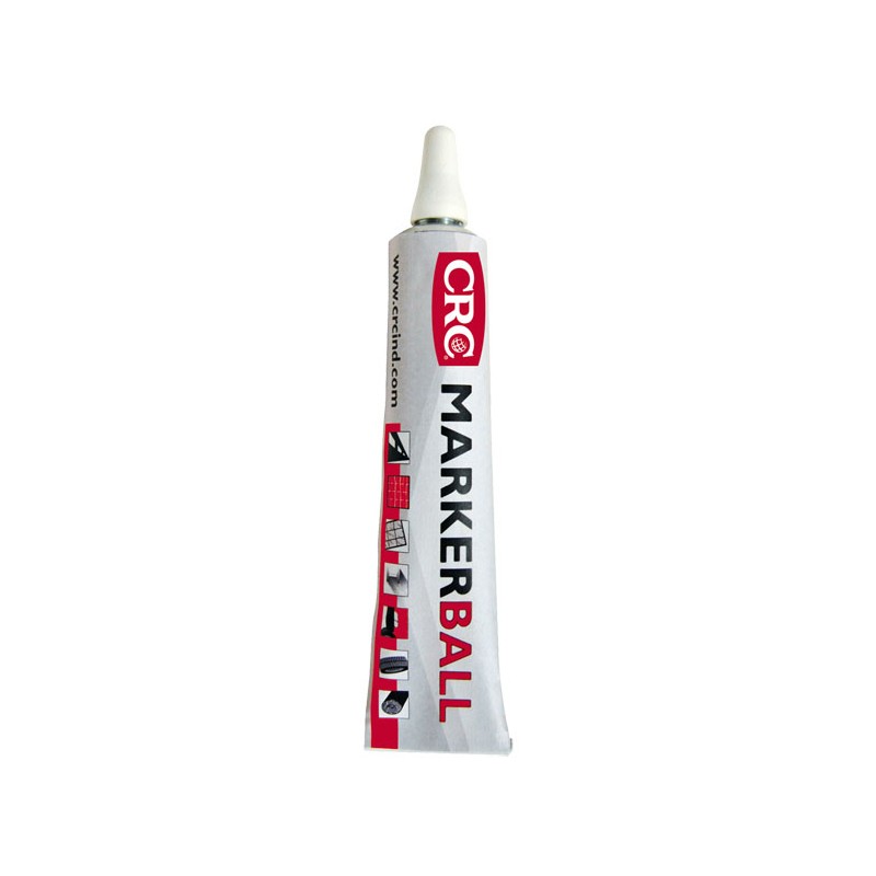 Tubo marcador permanente crc marker ball blanco 50 ml