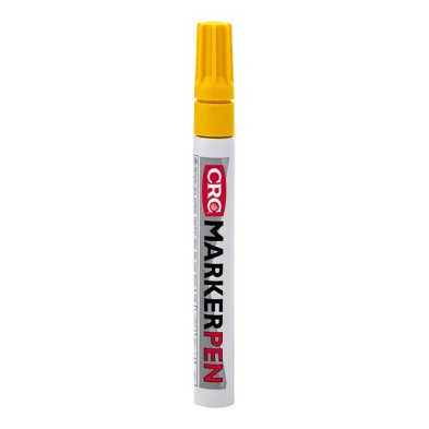 Rotulador pintura permanente crc marker pen amarillo 8 gr.