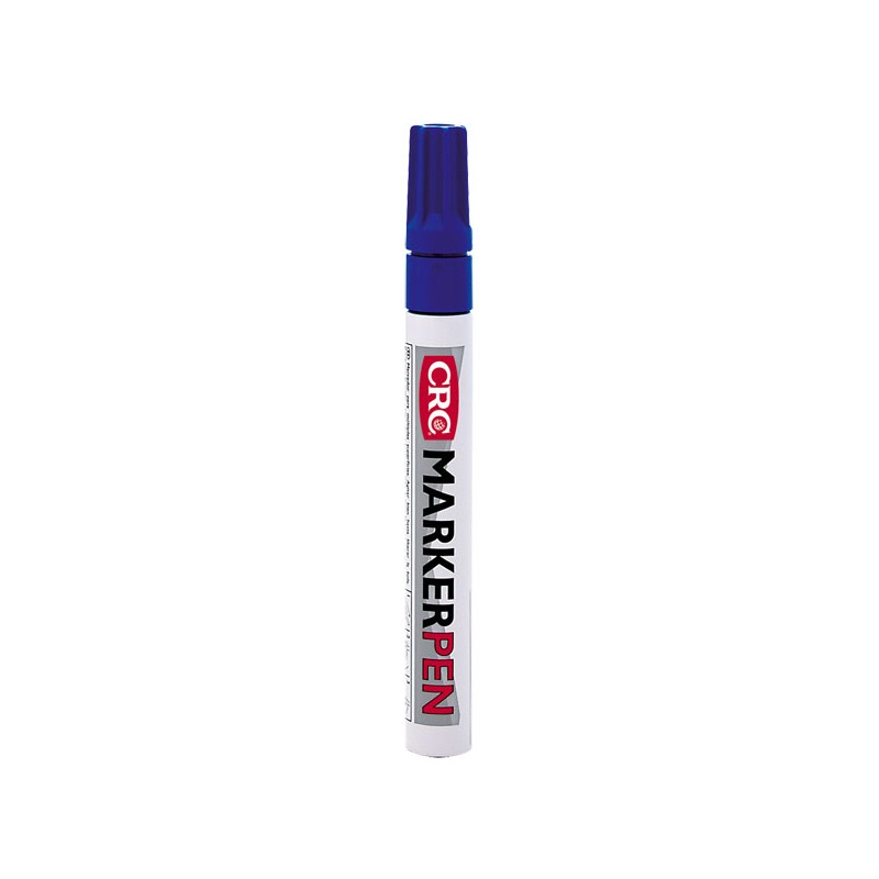 Rotulador pintura permanente crc marker pen azul 8 gr.