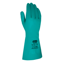 Par guantes nitril.floc.vde.interface plus 821 lar.33cm t.9