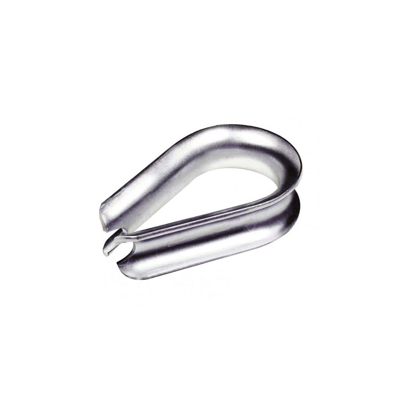 Guardacabo din-6899 ø6 mm inoxidable 316 gri 106 (embalaje de 50 unidades)