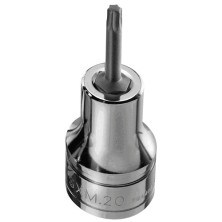 Llave de vaso 1/2" torx sxm.30 mm