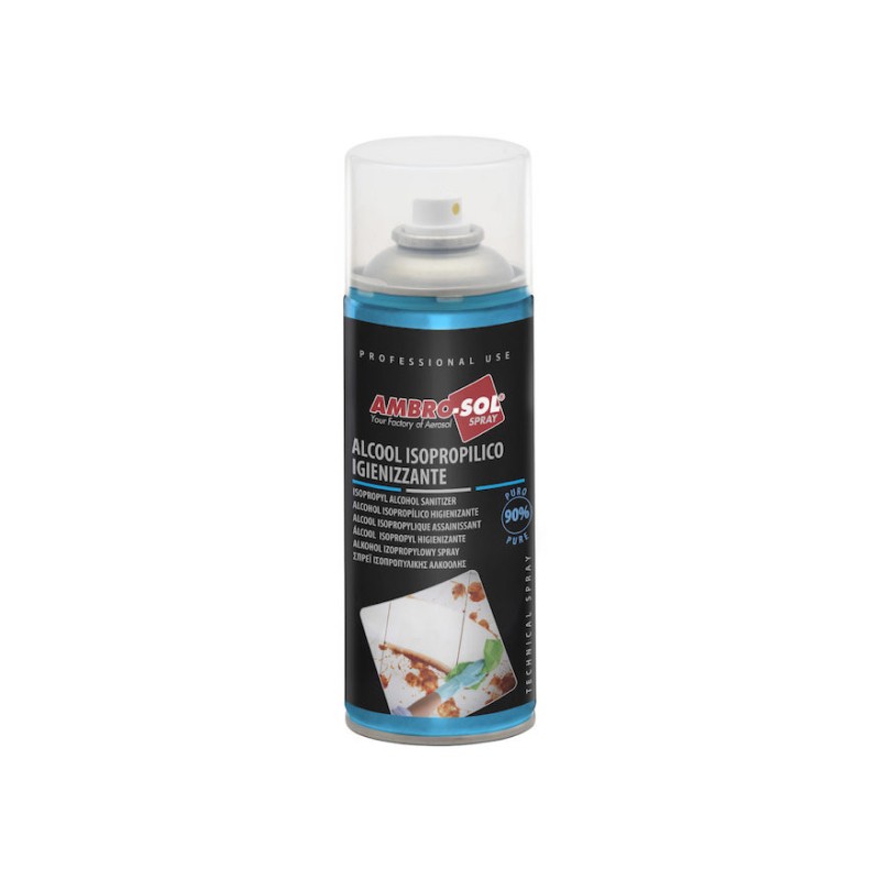 Bote 400 ml spray alcohol isopropilico