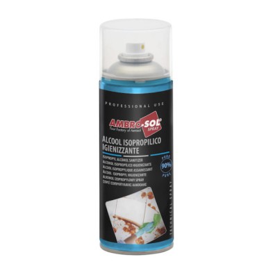 Bote 400 ml spray alcohol isopropilico