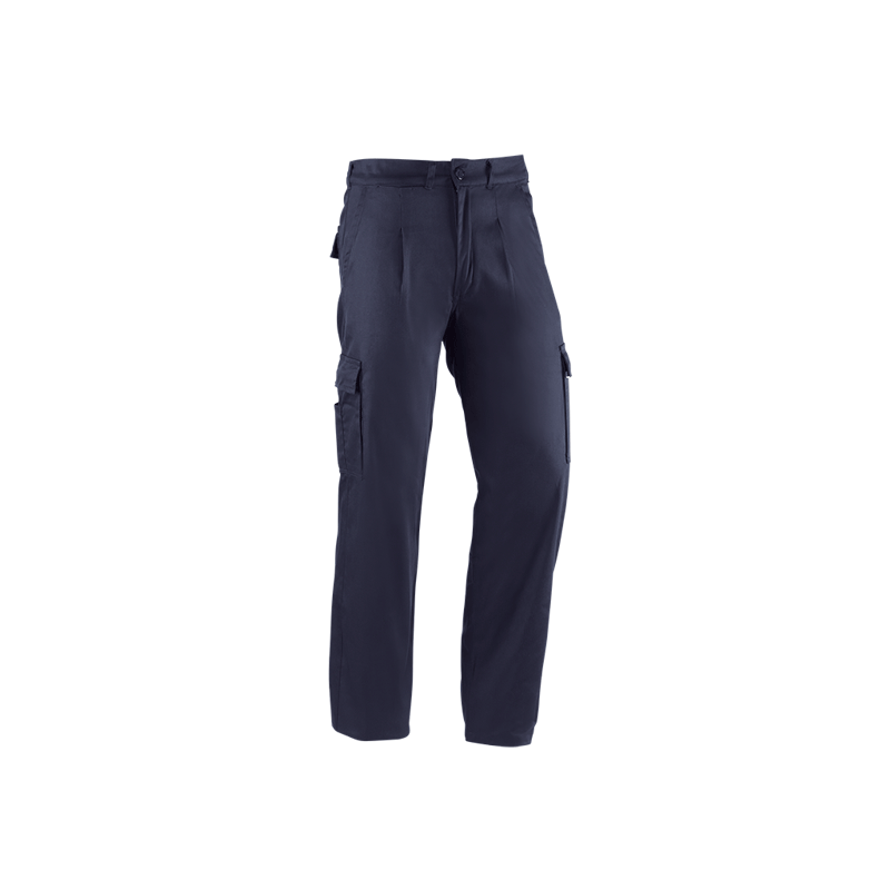 Pantalon algodon multibol.849 bl marino t.54