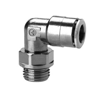 Racor rapido codo macho s.6000 tubo ø12mm rosca 1/2