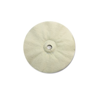 Disco pulido de algodon centro cosido ø100x10x35 mm