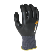 Par guantes nailon con doble recubrimiento nitrilo/pu de base acuosa. t10 5520rf