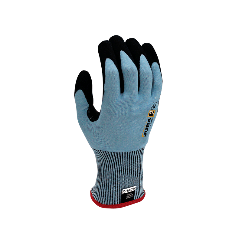 Par guantes fibra k-rock®/anticorte e /nitrilo foam 4211rf t/8