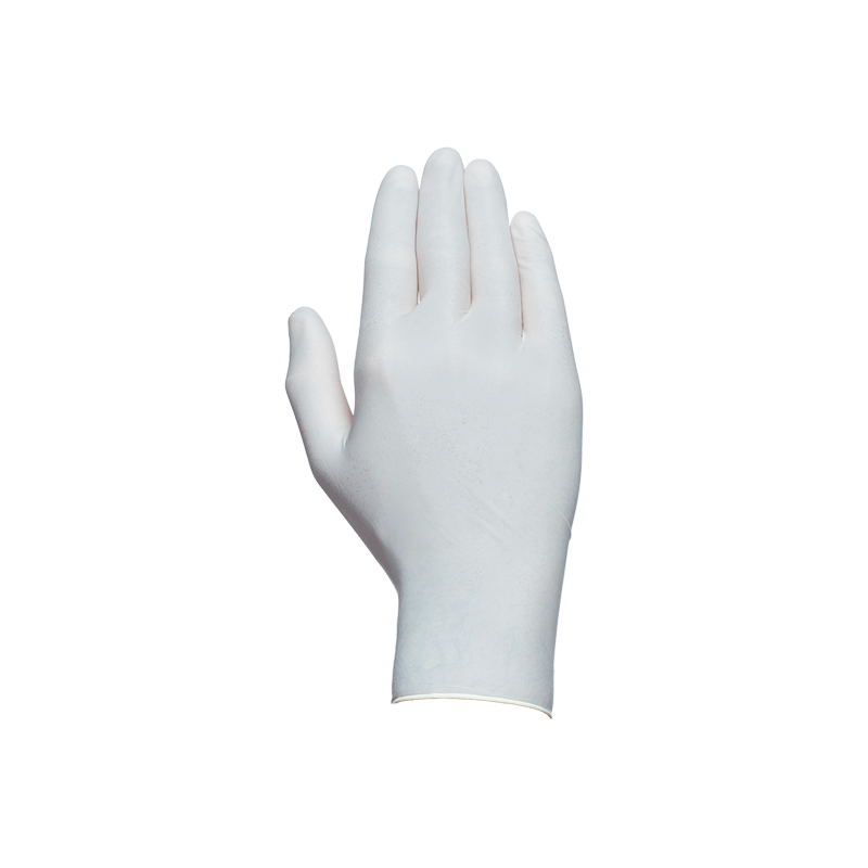 Caja 100 unidades guantes latex s/polvo ref.530 talla 8 (m)