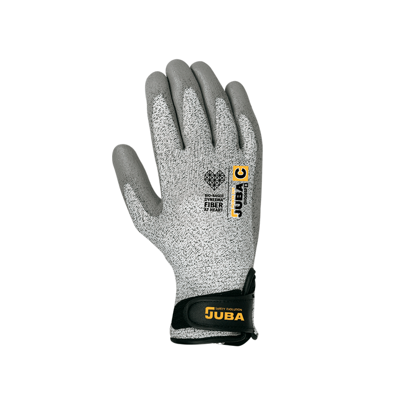 Par guantes dyneema anticorte palm.cub.pu gris hdy008-sp t.l