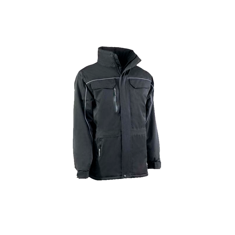 Parka cortavientos acol.pol./pu. aure 863 negra t.xl'