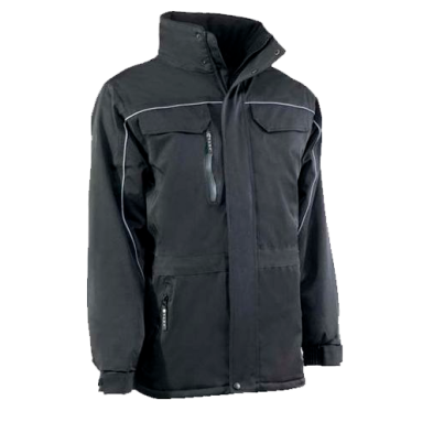 Parka cortavientos acol.pol./pu. aure 863 negra t.xxl'