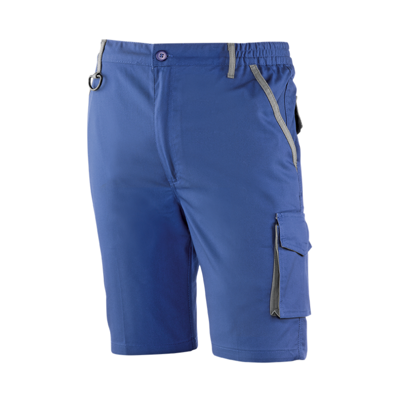Pantalon corto tergal 911 azulina/gris t.xl