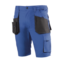 Pantalon corto tergal 992 azulina/negro t.l