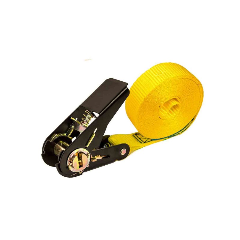 Ratchet sin-fin r-25 mm 5mts. amarillo