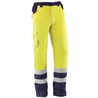 Pantalon pol./alg. alta vis.dover hv748bc amar./marino t.s