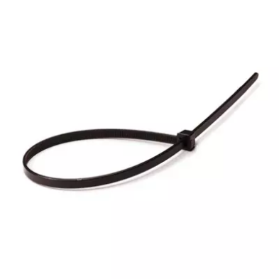 Bolsa 100 un. brida 4,8 x 300 mm negra