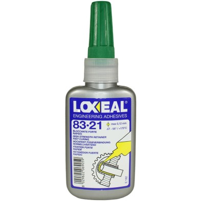 Bote loxeal 82-21 retenedor alta resistencia 50 ml. (601)