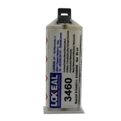 Jeringa doble loxeal 3460 adhesivo acril.poliolefinas 50 ml. (embalaje de 10 unidades)