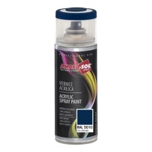 Spray pintura acrílica 400 ml ral 5010 azul genciana