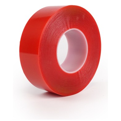 Cinta doble cara poliester transparente 25mm x 50m