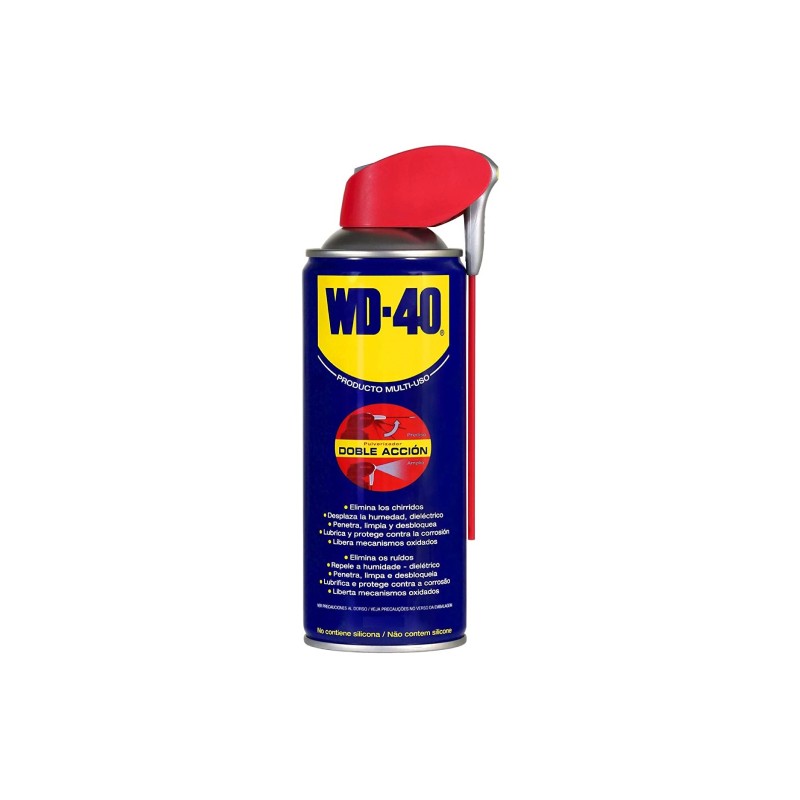 Bote spray lubricante multiusos wd-40 doble accion 200 ml (embalaje de 36 unidades)
