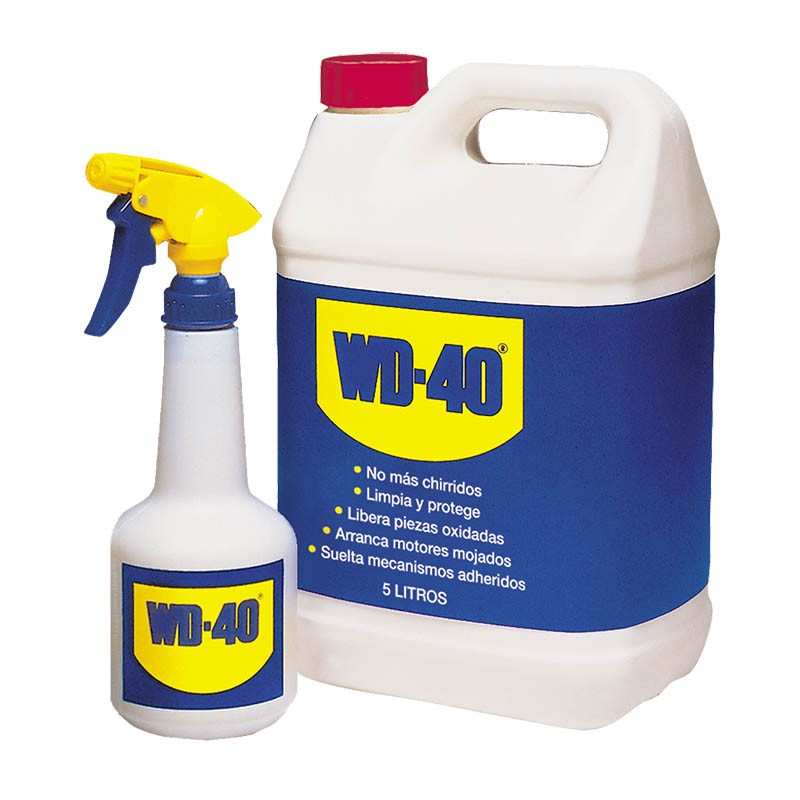 Garrafa 5 lts. lubricante multiusos wd-40 + pulverizador