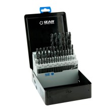 Estuche 37 brocas ref.1010 hss cil. ø1-10x0,25 mm ref.1407