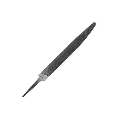 Lima cuchillo sin mango 6" fina