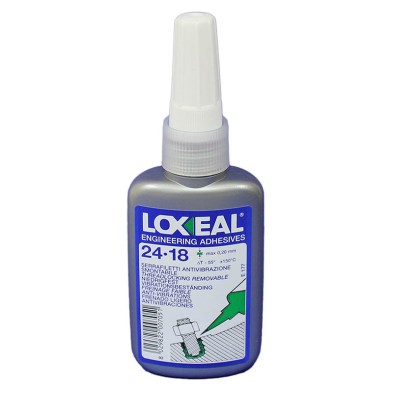 Bote loxeal 24-18 fijador baja resistencia 50 ml. (222)